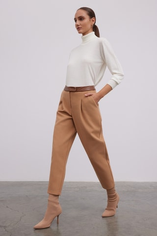 Pantalon - Camel