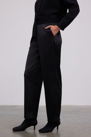 Pantalon relaxed - Noir