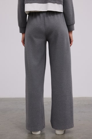 Pantalon droit - Gris foncé