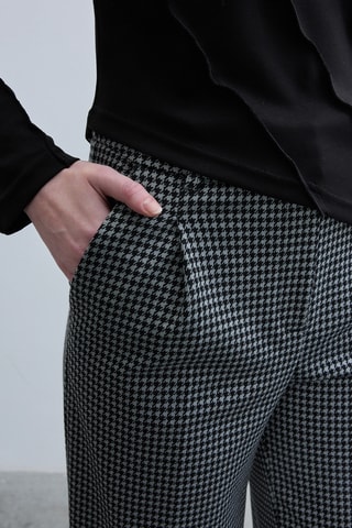 Pantalon wide legs - Gris