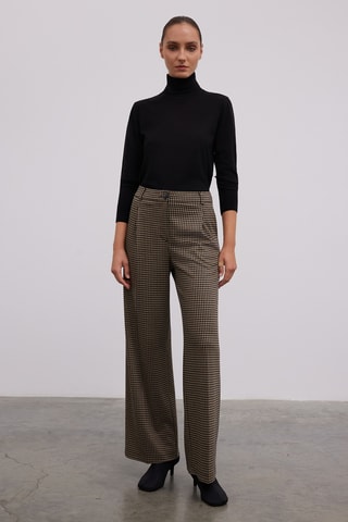 Pantalon wide legs - Taupe