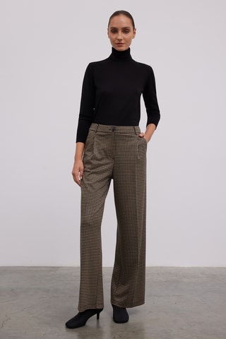 Pantalon wide legs - Taupe