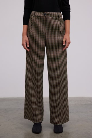 Pantalon wide legs - Taupe