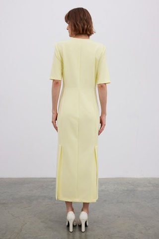 Robe longue - Jaune pâle