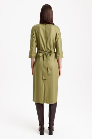 Robe droite - Vert olive