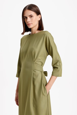 Robe droite - Vert olive
