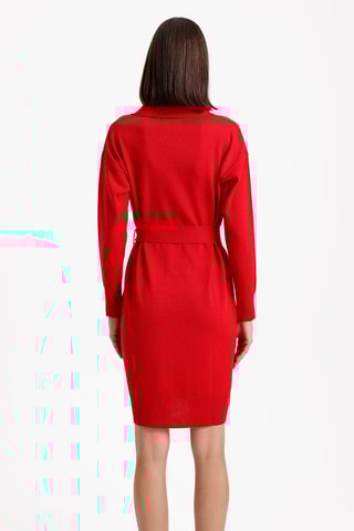 Robe droite - Rouge