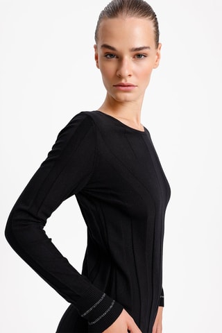 Robe fourreau - Noir