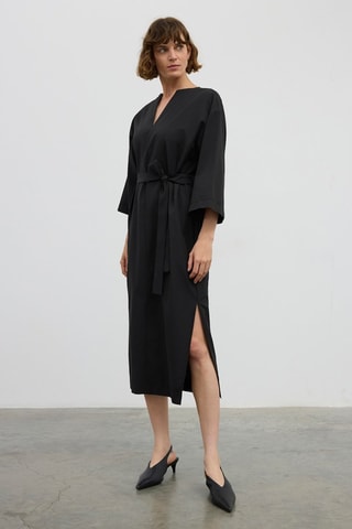 Robe midi - Noir