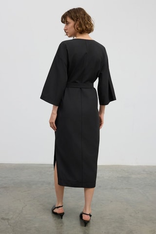Robe midi - Noir