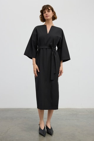 Robe midi - Noir