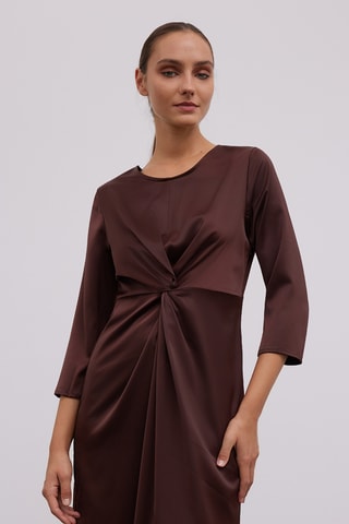Robe longue - Marron