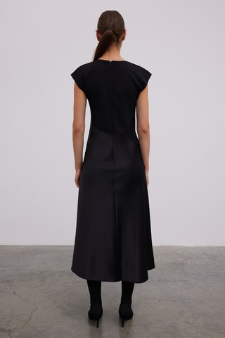 Robe midi - Noir