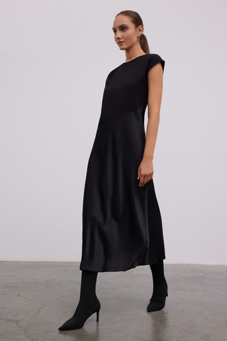 Robe midi - Noir