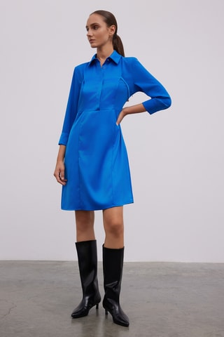 Robe - Bleu vif