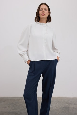 Chemisier - Blanc