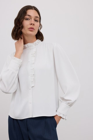 Chemisier - Blanc