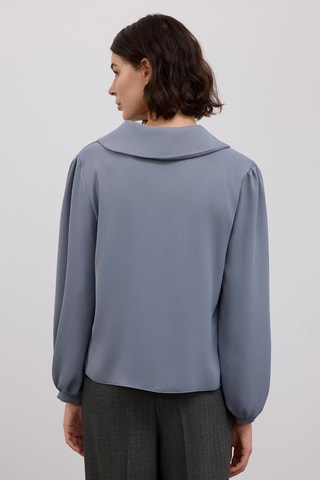 Chemisier - Bleu gris