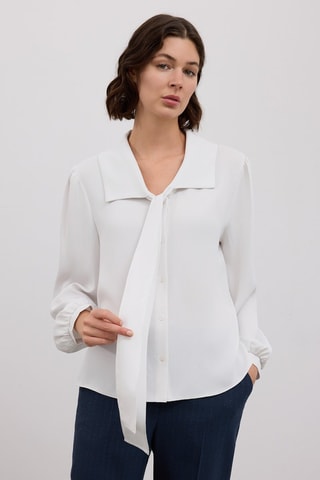 Chemisier - Blanc