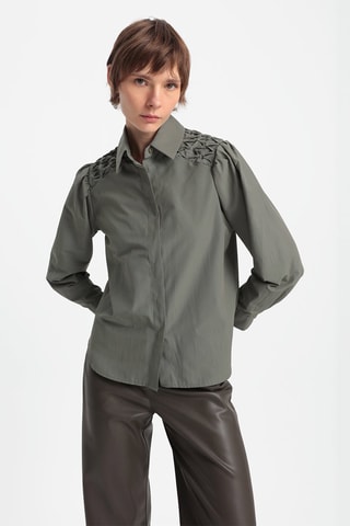 Chemisier - Kaki