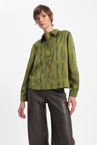 Chemisier - Vert olive