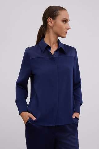 Chemise - Bleu marine