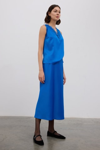 Top - Bleu vif