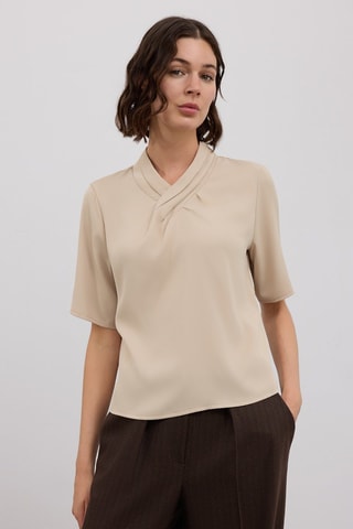 Blouse - Beige