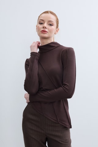 Blouse - Marron