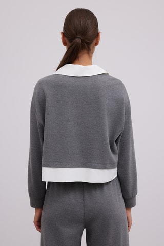 Blouse - Gris foncé