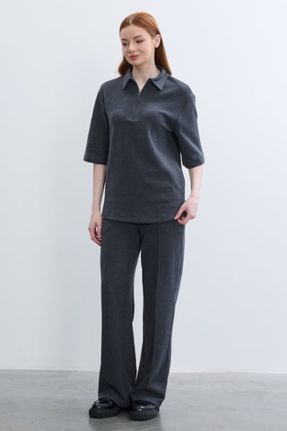 Blouse - Gris foncé
