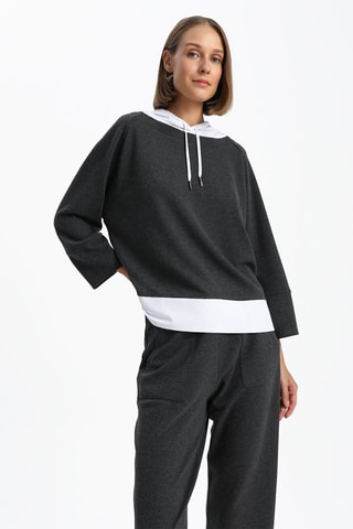 Sweat à capuche - Anthracite