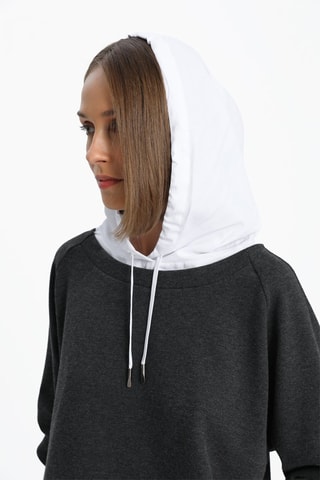 Sweat à capuche - Anthracite