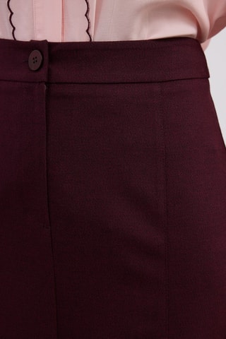 Jupe longue - Bordeaux