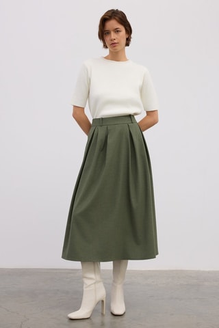 Jupe longue - Kaki