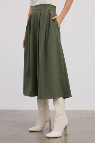 Jupe longue - Kaki