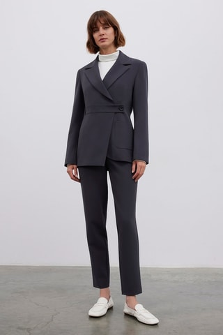 Blazer - Gris anthracite