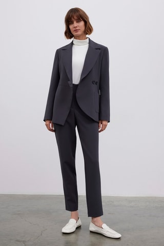Blazer - Gris anthracite