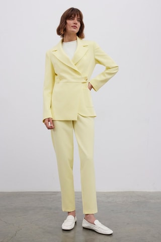 Blazer - Jaune pâle