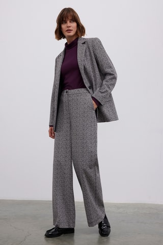 Blazer - Noir et blanc