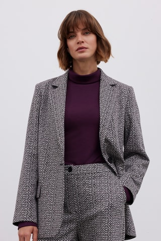 Blazer - Noir et blanc