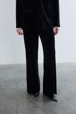 Pantalon relaxed - Noir