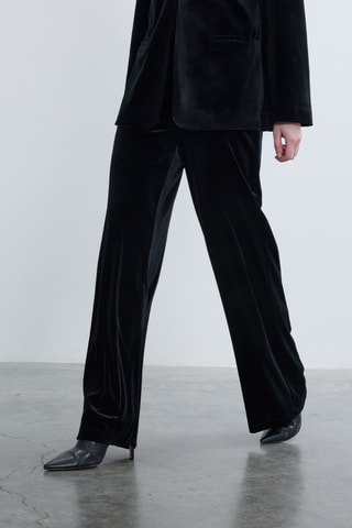 Pantalon relaxed - Noir