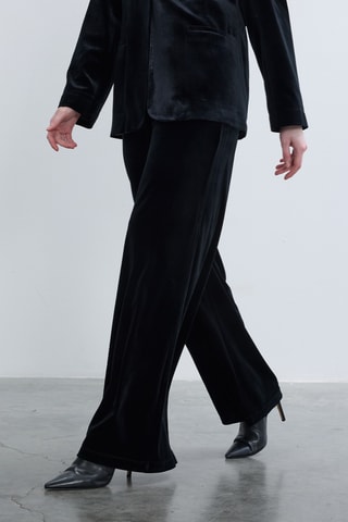 Pantalon relaxed - Noir