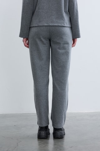 Pantalon droit - Anthracite chiné