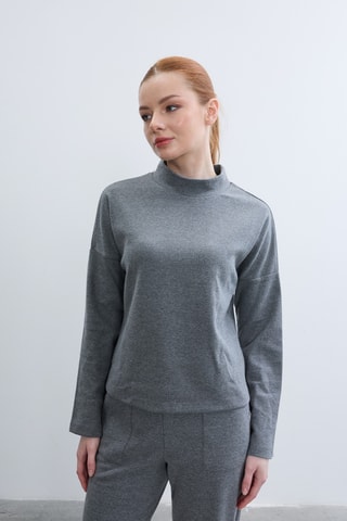 Blouse - Anthracite chiné