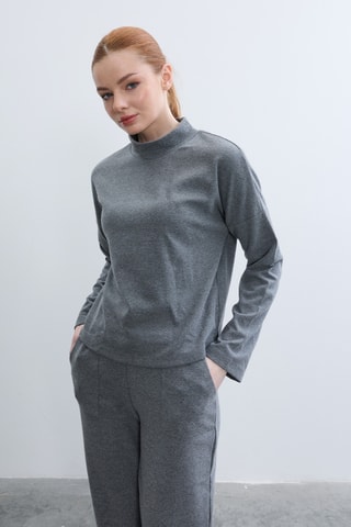 Blouse - Anthracite chiné