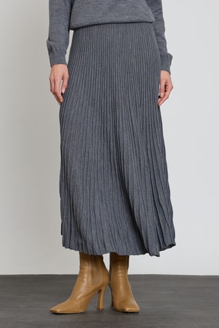 Jupe midi - Anthracite