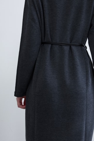 Robe midi - Anthracite