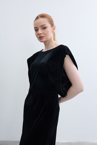 Robe fourreau - Noir